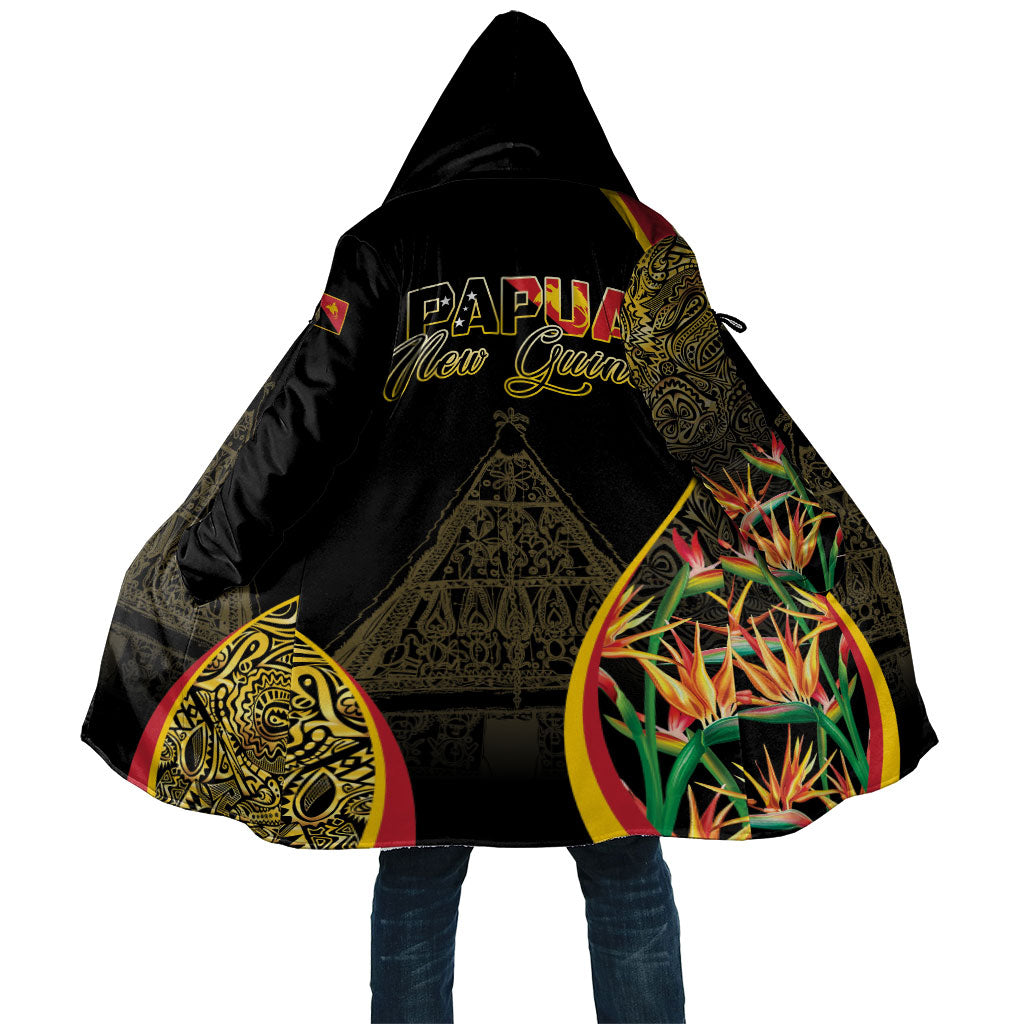Papua New Guinea Hapi De Bilong Indipendens Cloak Special Style LT05 Unisex Black - Polynesian Pride