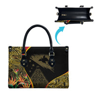 Papua New Guinea Hapi De Bilong Indipendens Leather Bag Special Style LT05 - Polynesian Pride