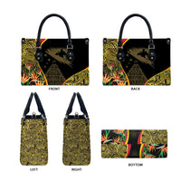 Papua New Guinea Hapi De Bilong Indipendens Leather Bag Special Style LT05 - Polynesian Pride