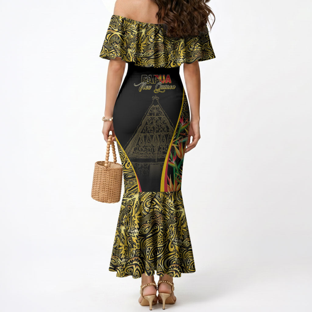 Papua New Guinea Hapi De Bilong Indipendens Mermaid Dress Special Style LT05 - Polynesian Pride