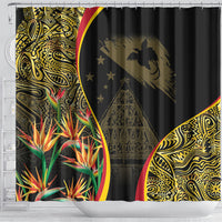 Papua New Guinea Hapi De Bilong Indipendens Shower Curtain Special Style LT05 - Polynesian Pride