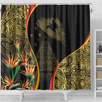 Papua New Guinea Hapi De Bilong Indipendens Shower Curtain Special Style LT05 - Polynesian Pride