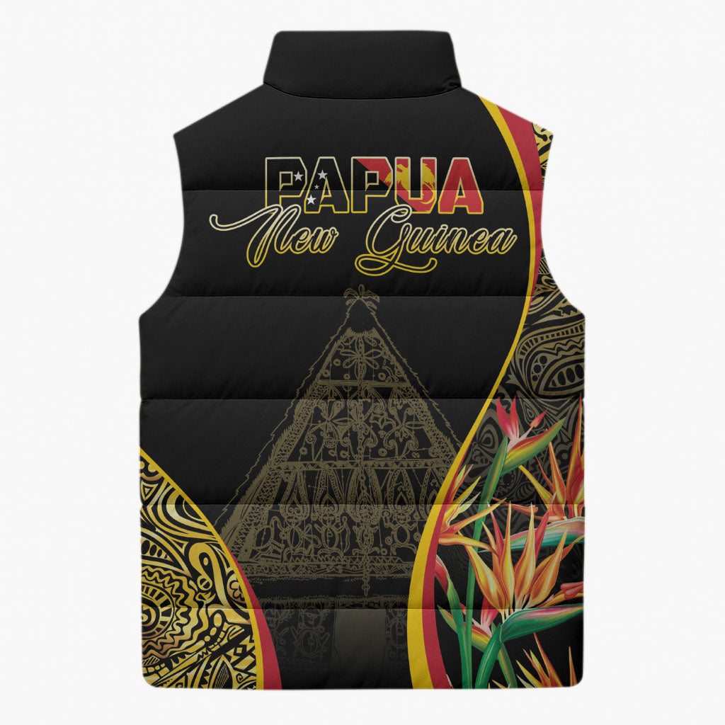 Papua New Guinea Hapi De Bilong Indipendens Sleeveless Puffer Jacket Special Style LT05 - Polynesian Pride