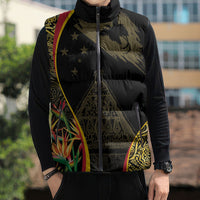 Papua New Guinea Hapi De Bilong Indipendens Sleeveless Puffer Jacket Special Style LT05 - Polynesian Pride