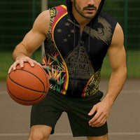 Papua New Guinea Hapi De Bilong Indipendens Sleeveless Zip Hoodie Special Style LT05 - Polynesian Pride