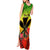 Personalized Hawaii Tank Maxi Dress Kakau Kanaka Maoli With Hibiscus Flowers LT05 - Polynesian Pride