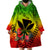 Personalized Hawaii Wearable Blanket Hoodie Kakau Kanaka Maoli With Hibiscus Flowers LT05 - Polynesian Pride