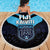 Fiji Kaiviti Rugby Beach Blanket Fiji Tapa Pattern