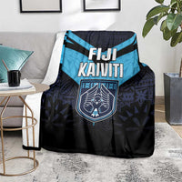Fiji Kaiviti Rugby Blanket Fiji Tapa Pattern LT05 - Polynesian Pride