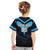 Custom Fiji Kaiviti Rugby Kid T Shirt Fiji Tapa Pattern