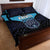 Fiji Kaiviti Rugby Quilt Bed Set Fiji Tapa Pattern