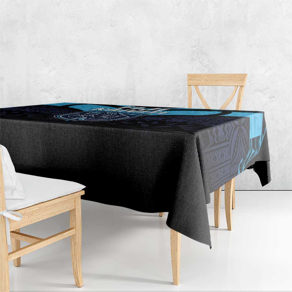 Fiji Kaiviti Rugby Tablecloth Fiji Tapa Pattern LT05 - Polynesian Pride