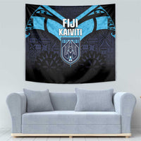 Fiji Kaiviti Rugby Tapestry Fiji Tapa Pattern LT05 - Polynesian Pride