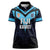 Custom Fiji Kaiviti Rugby Women Polo Shirt Fiji Tapa Pattern