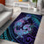 Hawaii Makahiki Turtle Area Rug Spiral Polynesian Tattoo