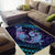 Hawaii Makahiki Turtle Area Rug Spiral Polynesian Tattoo