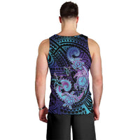 Hawaii Makahiki Turtle Men Tank Top Spiral Polynesian Tattoo LT05 - Polynesian Pride
