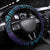 Hawaii Makahiki Turtle Steering Wheel Cover Spiral Polynesian Tattoo