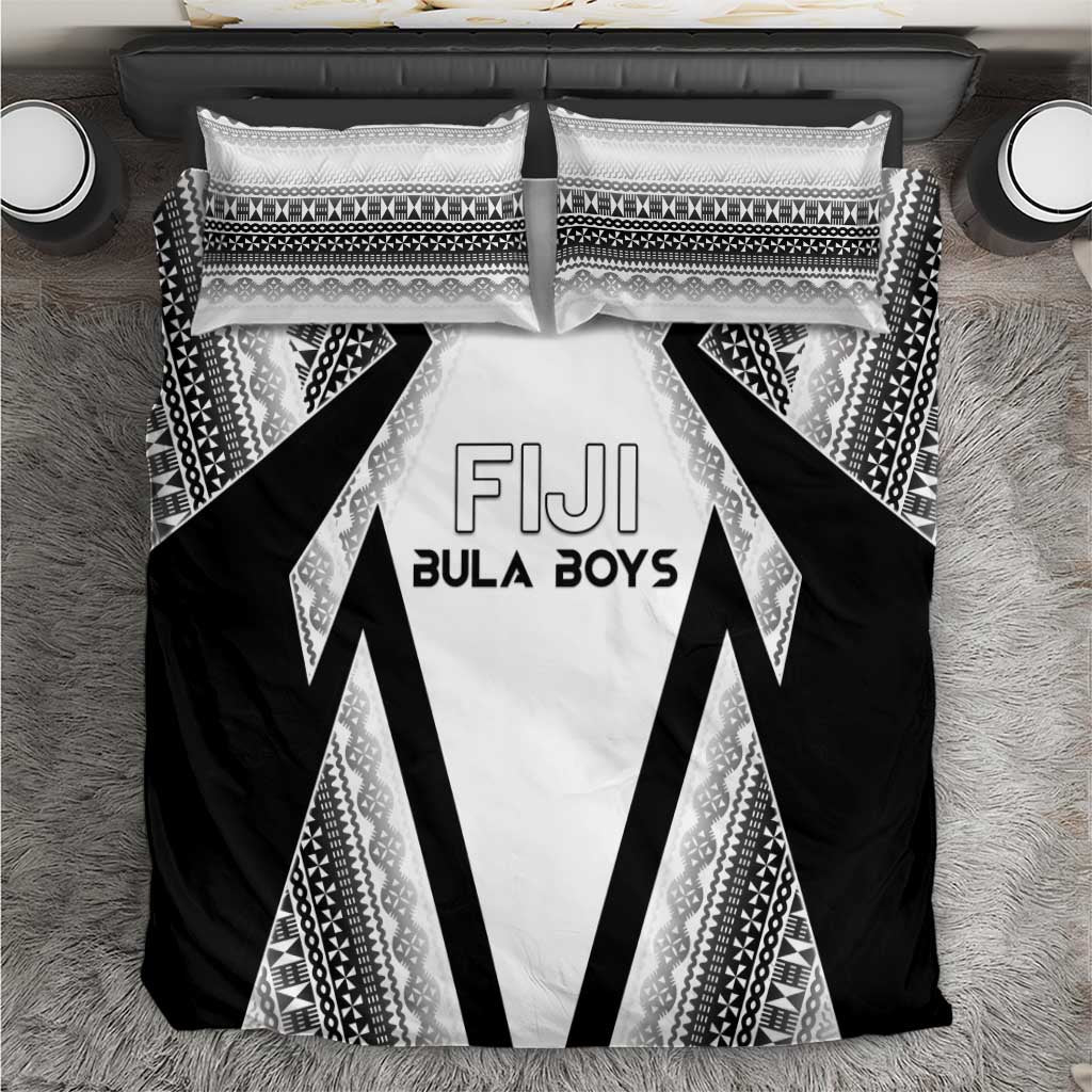 Bula Fiji Football Bedding Set Go Champions LT05 White - Polynesian Pride