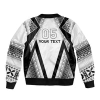 Custom Bula Fiji Football Bomber Jacket Go Champions LT05 - Polynesian Pride