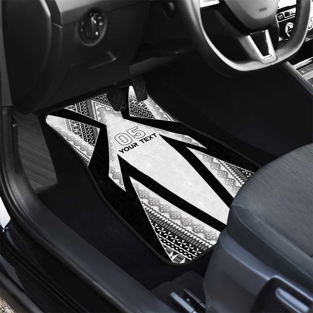 Custom Bula Fiji Football Car Mats Go Champions LT05 - Polynesian Pride