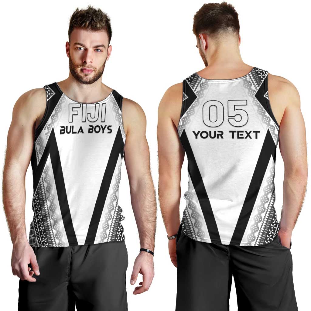 Custom Bula Fiji Football Men Tank Top Go Champions LT05 - Polynesian Pride