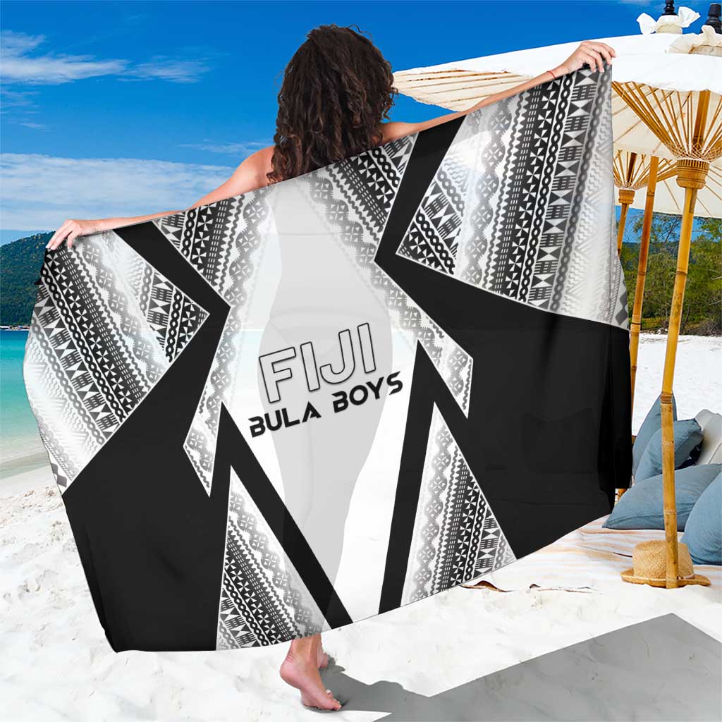 Bula Fiji Football Sarong Go Champions LT05 One Size 44 x 66 inches White - Polynesian Pride