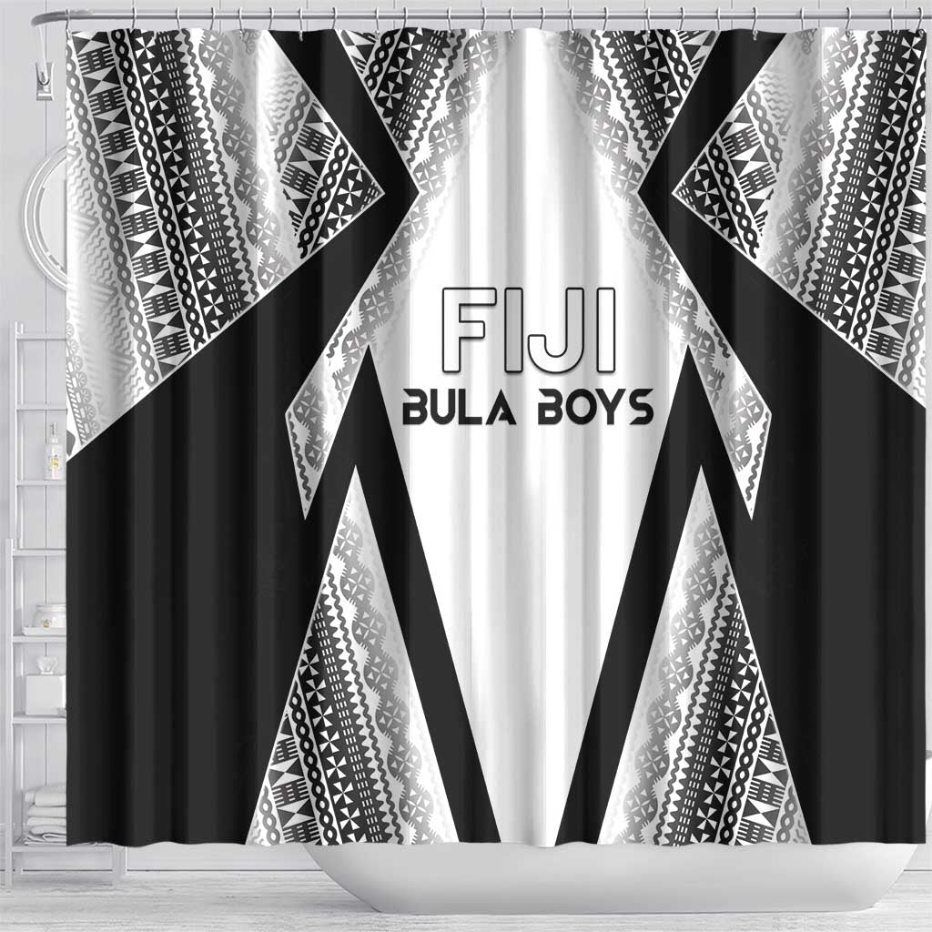 Bula Fiji Football Shower Curtain Go Champions LT05 - Polynesian Pride