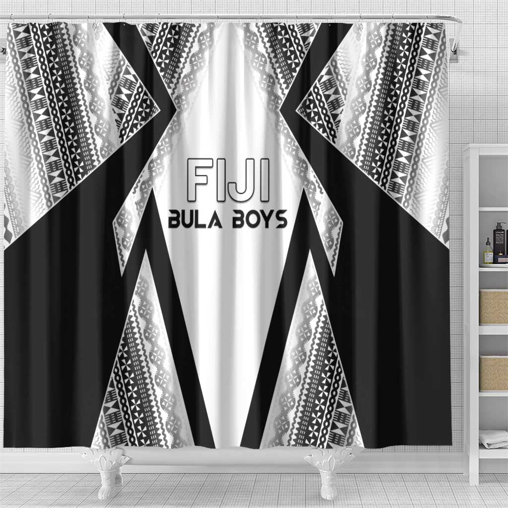 Bula Fiji Football Shower Curtain Go Champions LT05 - Polynesian Pride
