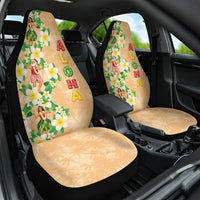 Aloha Hawaii Chilly Christmas Car Seat Cover Tropical Vibes LT05 One Size Beige - Polynesian Pride