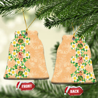 Aloha Hawaii Chilly Christmas Ceramic Ornament Tropical Vibes
