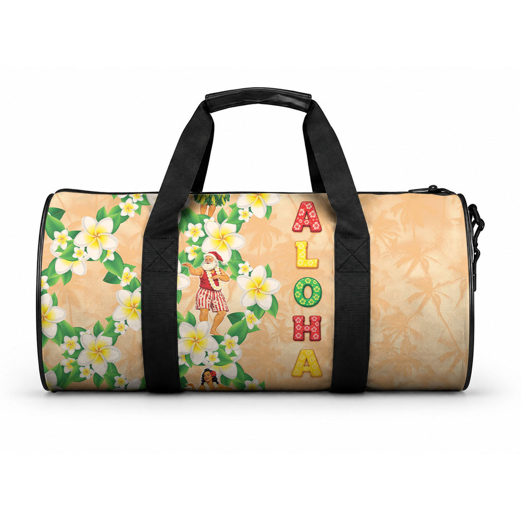Aloha Hawaii Chilly Christmas Duffle Bag Tropical Vibes LT05 One size Beige - Polynesian Pride