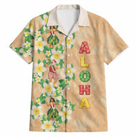 Aloha Hawaii Chilly Christmas Hawaiian Shirt Tropical Vibes LT05 Beige - Polynesian Pride