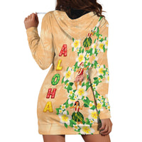 Aloha Hawaii Chilly Christmas Hoodie Dress Tropical Vibes LT05 - Polynesian Pride