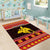 Papua New Guinea Christmas Area Rug Santa Raggiana