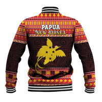 Papua New Guinea Christmas Baseball Jacket Santa Raggiana LT05 - Polynesian Pride