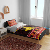 Papua New Guinea Christmas Bedding Set Santa Raggiana LT05 - Polynesian Pride