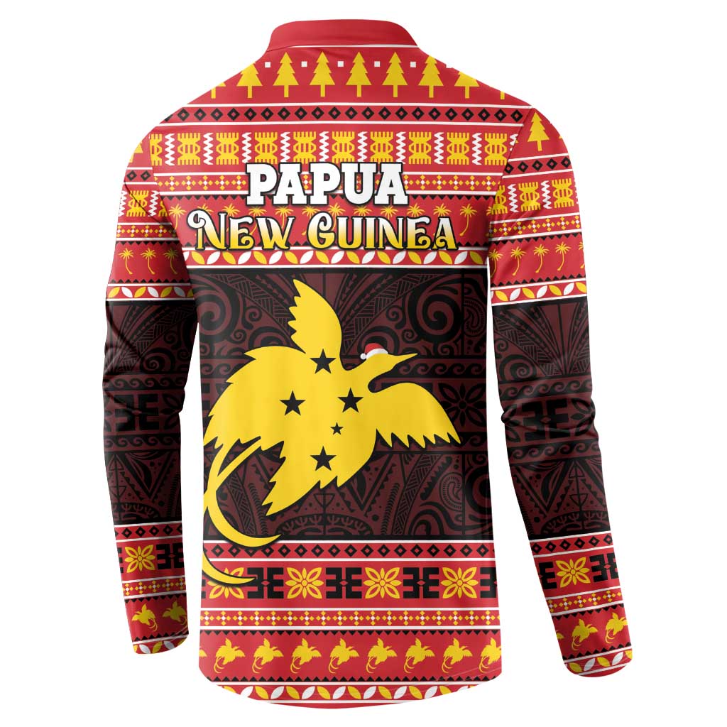 Papua New Guinea Christmas Button Sweatshirt Santa Raggiana LT05 - Polynesian Pride