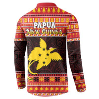 Papua New Guinea Christmas Button Sweatshirt Santa Raggiana LT05 - Polynesian Pride