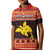 Papua New Guinea Christmas Kid Polo Shirt Santa Raggiana