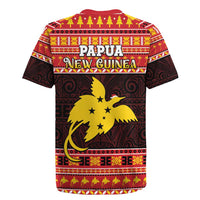 Papua New Guinea Christmas Rugby Jersey Santa Raggiana LT05 - Polynesian Pride