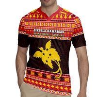 Papua New Guinea Christmas Rugby Jersey Santa Raggiana LT05 - Polynesian Pride