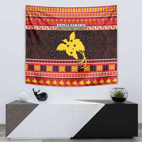 Papua New Guinea Christmas Tapestry Santa Raggiana LT05 - Polynesian Pride