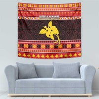 Papua New Guinea Christmas Tapestry Santa Raggiana LT05 - Polynesian Pride