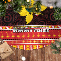 Papua New Guinea Christmas Tree Skirt Santa Raggiana LT05 - Polynesian Pride