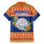 Marshall Islands Christmas Family Matching Long Sleeve Bodycon Dress and Hawaiian Shirt Marshallese Seal Meddi Kirijmoj