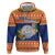 Marshall Islands Christmas Hoodie Marshallese Seal Meddi Kirijmoj