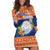 Marshall Islands Christmas Hoodie Dress Marshallese Seal Meddi Kirijmoj