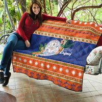 Marshall Islands Christmas Quilt Marshallese Seal Meddi Kirijmoj LT05 - Polynesian Pride
