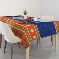 Marshall Islands Christmas Tablecloth Marshallese Seal Meddi Kirijmoj LT05 - Polynesian Pride